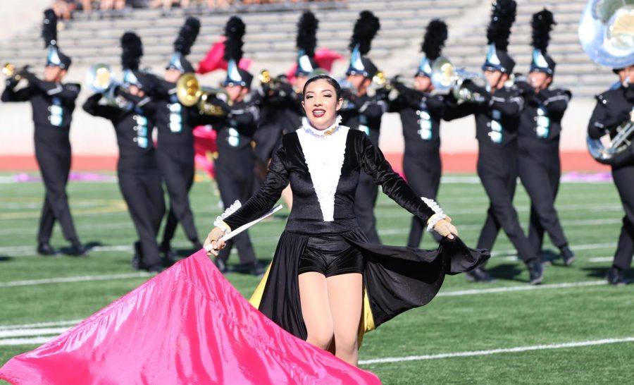 Senior Destiny Provencio performs during March Fest Saturday afternoon Oct. 21 at the SAC.
