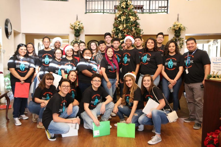 The varsity choir participated to help residents of El Paso.